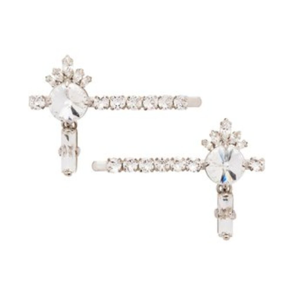 99% NEW MIU MIU HAIR CLIPS SET